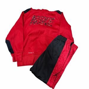 Nike Jordan Therma Fit Hoodie Pants Sz S Boys